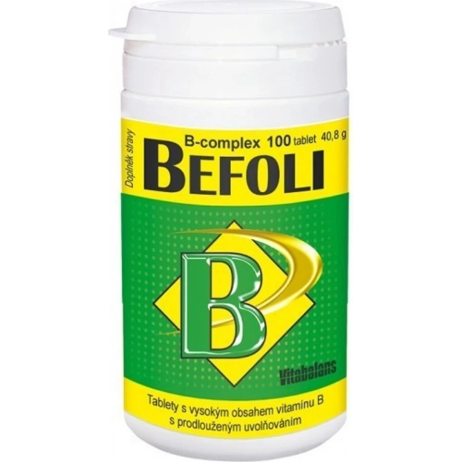 Vitabalans BEFOLI 1×100 tbl, Nahrungsergänzungsmittel