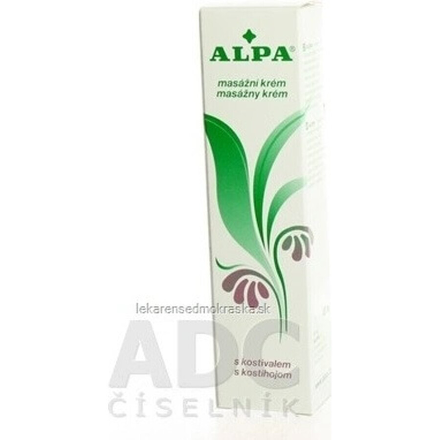 ALPA CREMA COSTIHOJ 1×40 g, masaje con hierbas