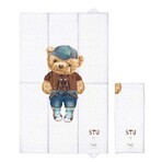 CEBA Fluffy Puffy Stu Peluche cambiador de viaje 1×1 (80x50)