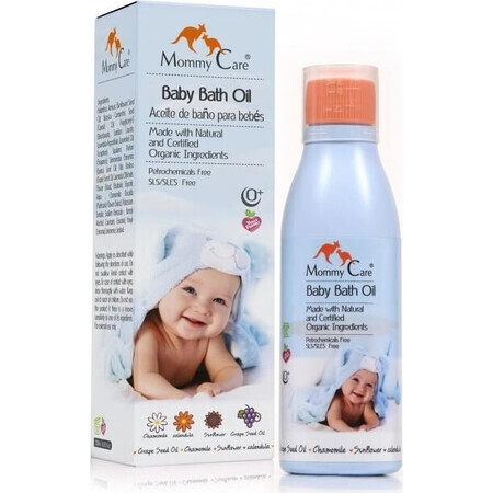 Mommy Care - Aceite de baño natural para bebés 200 ml 1×200 ml