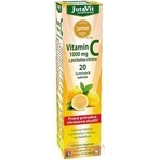 JutaVit Vitamina C 1000 mg 1×20 pcs, comprimidos efervescentes con sabor a limón