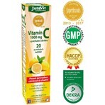 JutaVit Vitamina C 1000 mg 1×20 pcs, comprimidos efervescentes con sabor a limón