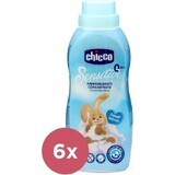 6x CHICCO CHICCO Sweet Powder Concentrated Fabric Conditioner 750 ml (6x30 Wäschen) 6×750 ml, Weichspüler