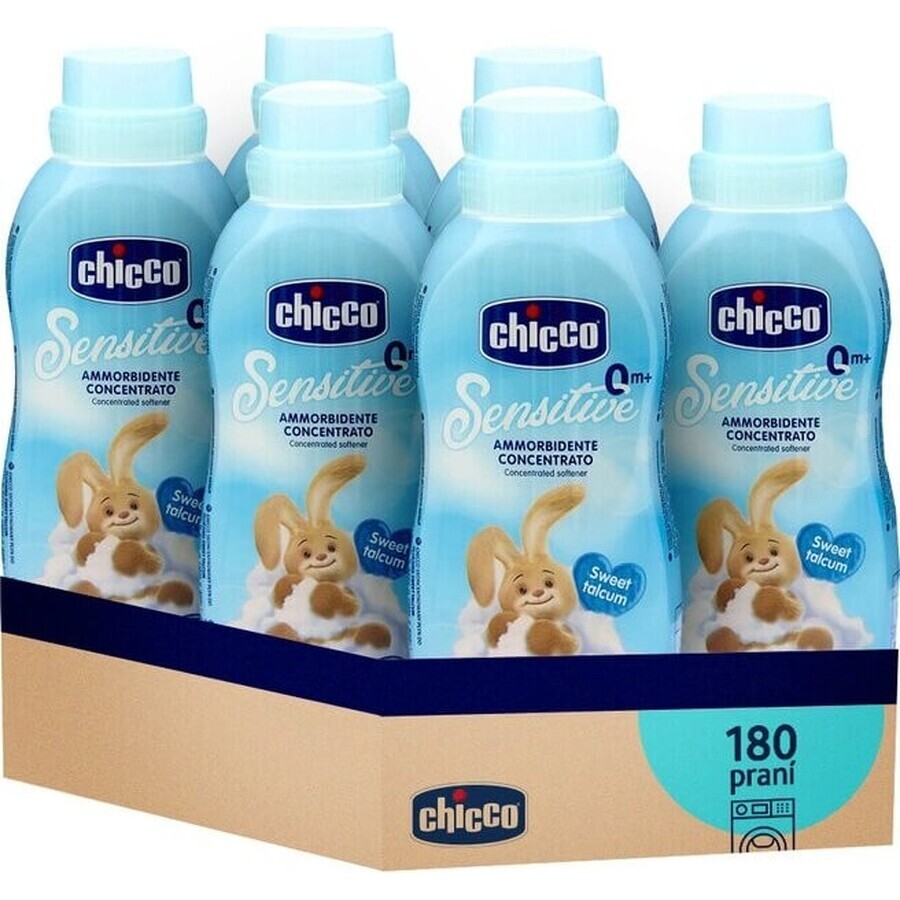 6x CHICCO CHICCO Sweet Powder Geconcentreerde Wasverzachter 750 ml (6x30 wasbeurten) 6×750 ml, wasverzachter