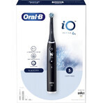 Oral B Oral B iO Series 6 Zwart 1×1 elektrische tandenborstel, elektrische tandenborstel