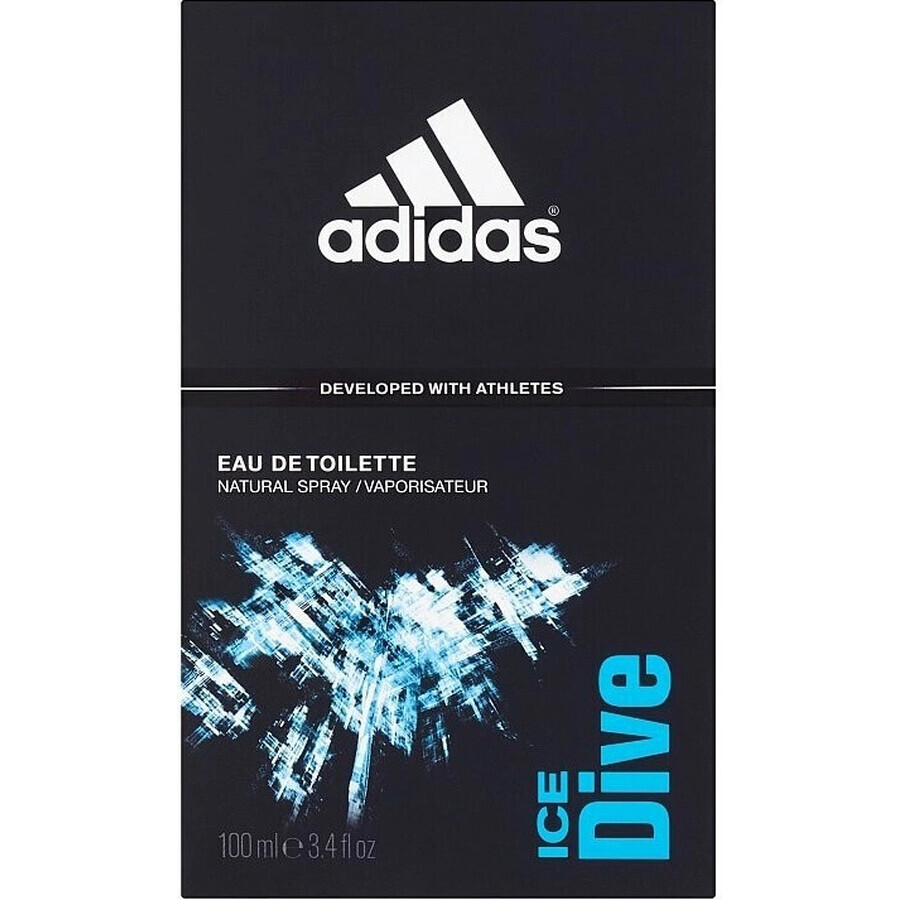 Adidas Ice Dive Edt 100ml 1×100 ml, Eau de toilette