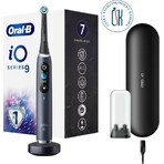 Oral B EK iO Series 9 Negro ónix + portacepillo + estuche de viaje 1×1 set, cepillo de dientes electrónico