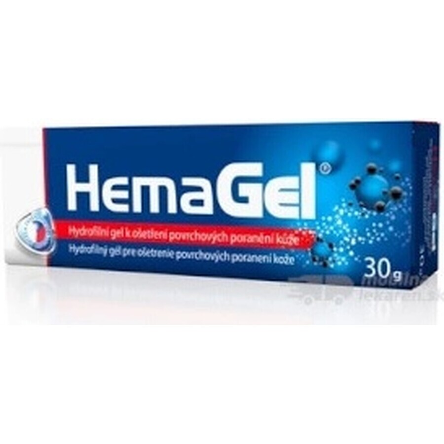 HemaGel 30G 1×30 g, gel hidrofilic