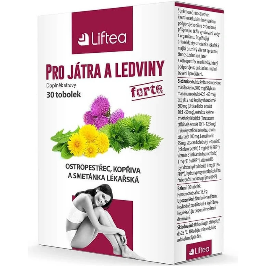 LIFTEA Lever en nieren 1×30 cps