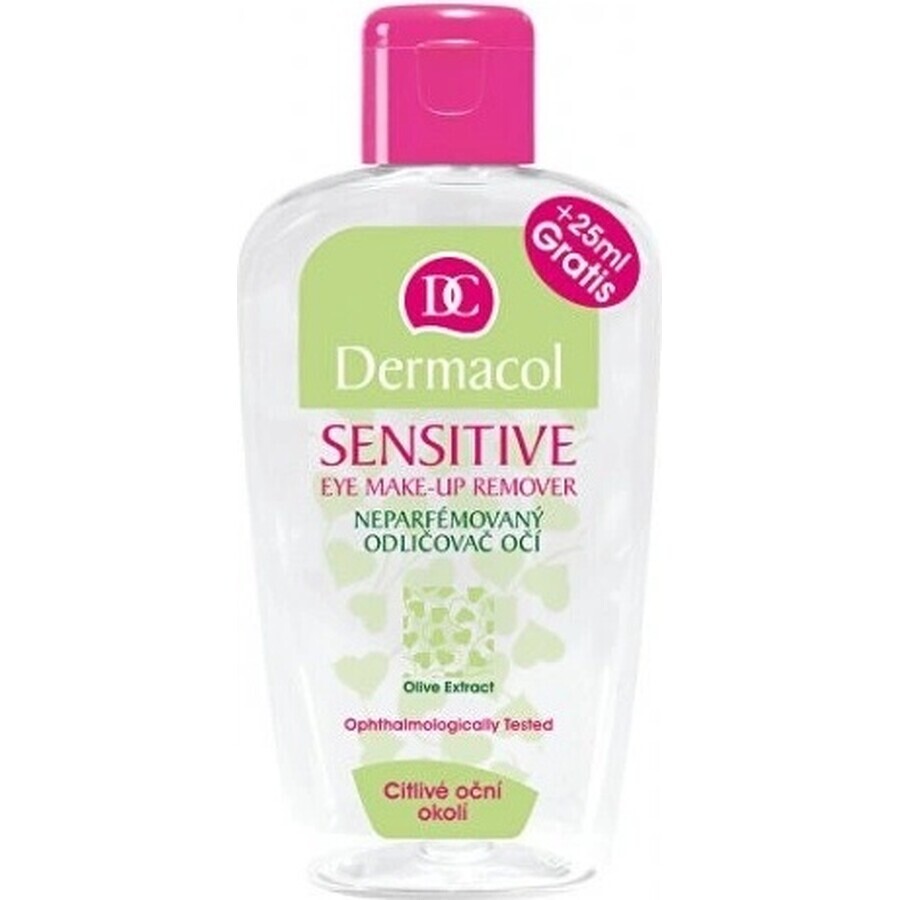 DERMACOL SENSITIVE oogmake-up remover 1×150 ml, oogmake-up remover