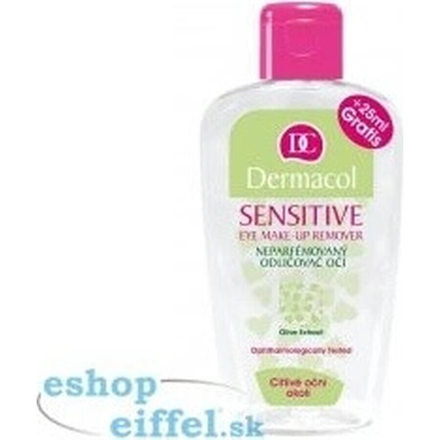 DERMACOL SENSITIVE oogmake-up remover 1×150 ml, oogmake-up remover