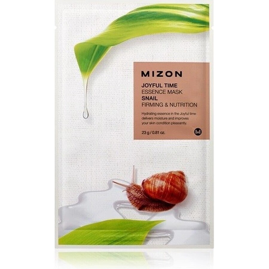 Mizon Joyful Time Essence Mask Schnecke 23 g / 1 Blatt 1×23 g / 1 Blatt