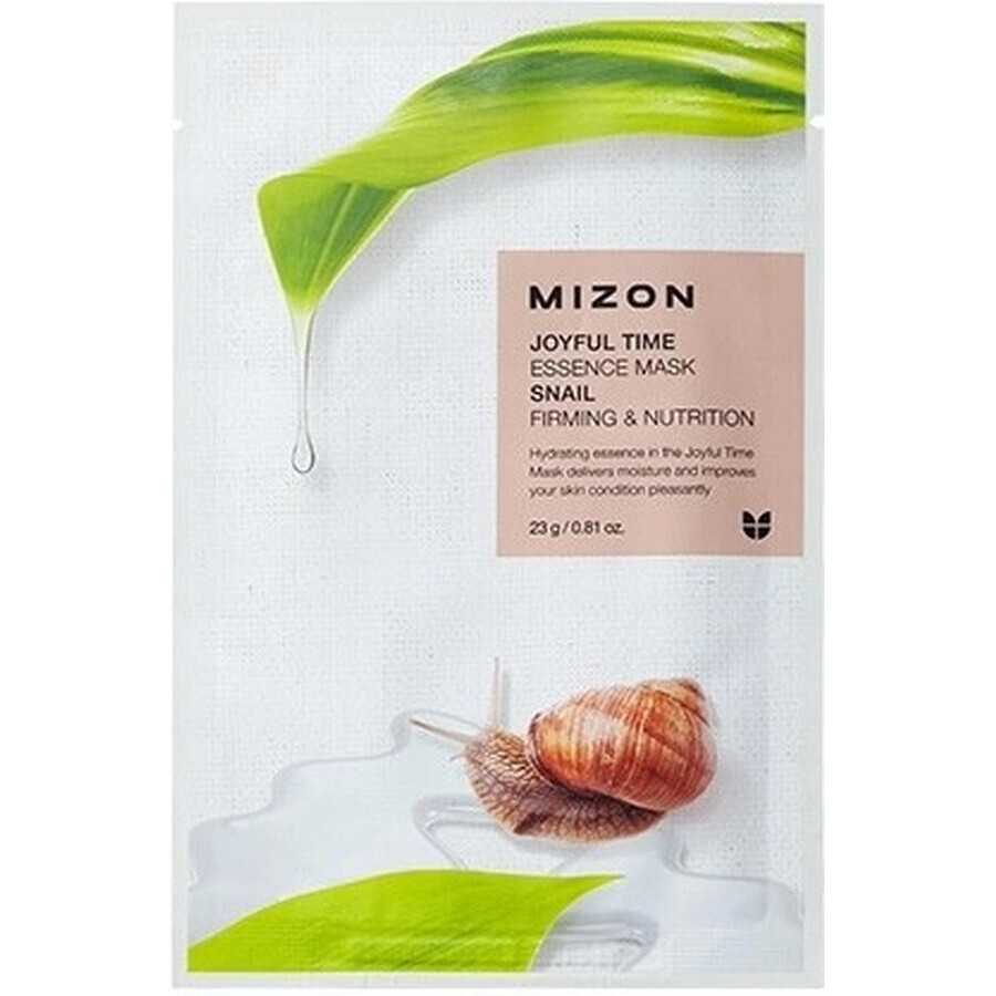 Mizon Joyful Time Essence Mask Schnecke 23 g / 1 Blatt 1×23 g / 1 Blatt