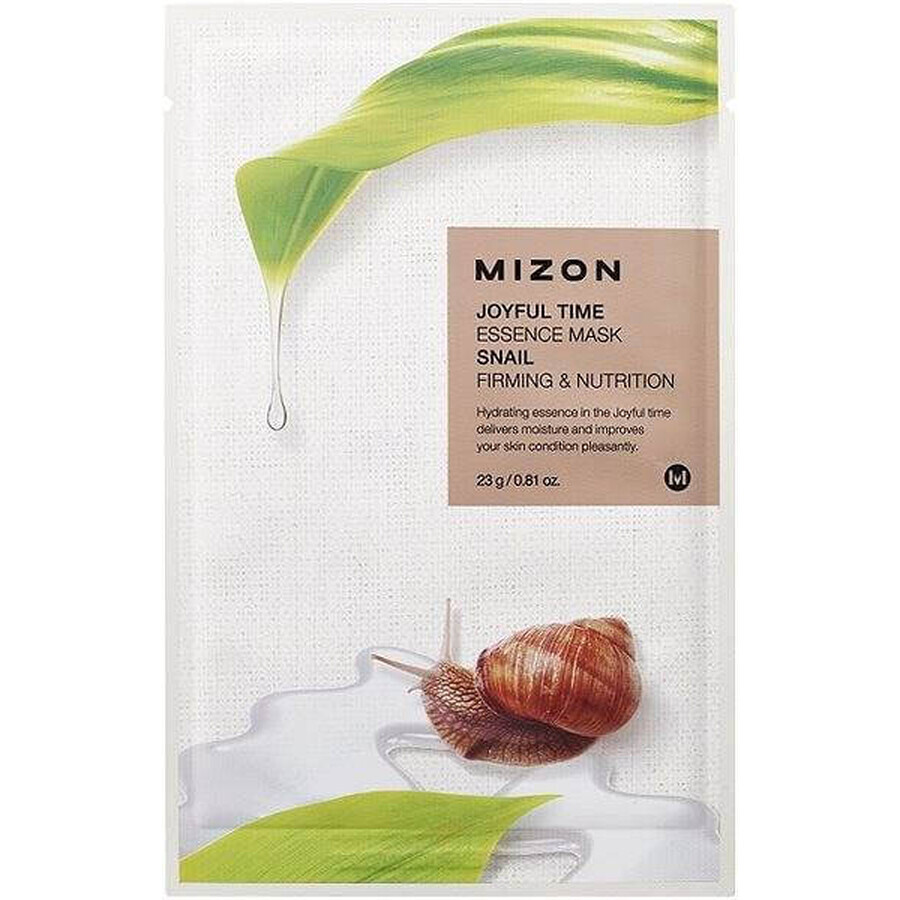 Mizon Joyful Time Essence Mask Schnecke 23 g / 1 Blatt 1×23 g / 1 Blatt