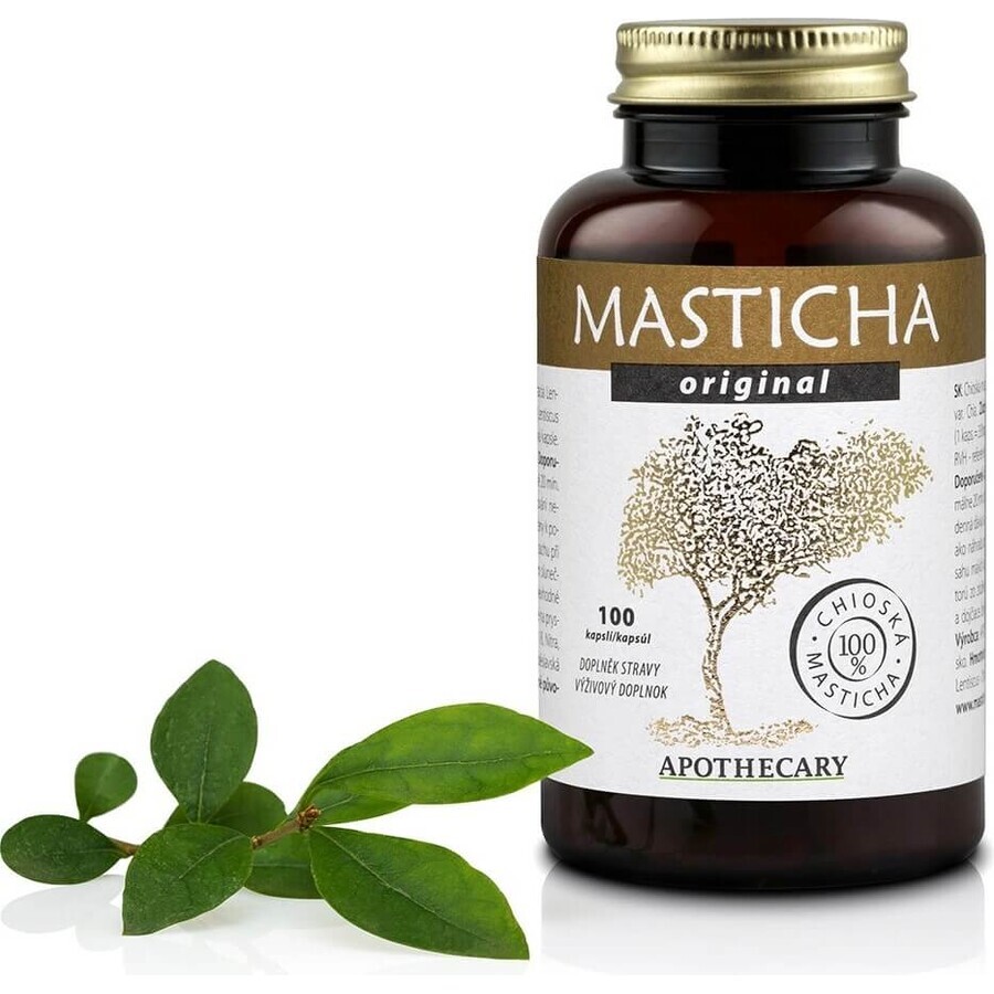 ORIGINAL MASTICHA - Botica 1×100 cps, complemento alimenticio