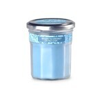 Emocio Blue bottle with tin lid Scented candle with sea salt and coconut 1×1 pc, size 69 x 85 mm