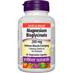 WEBBER NATURALS Magnesio bisglicinato 200 mg 1×60 cps, integratore alimentare