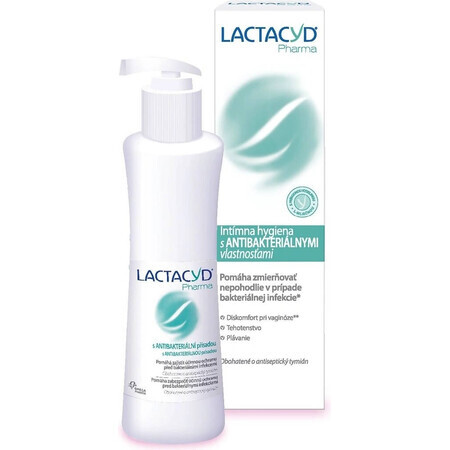 LACTACYD Pharma ANTIBACTERIAL 1×250 ml, intimate hygiene