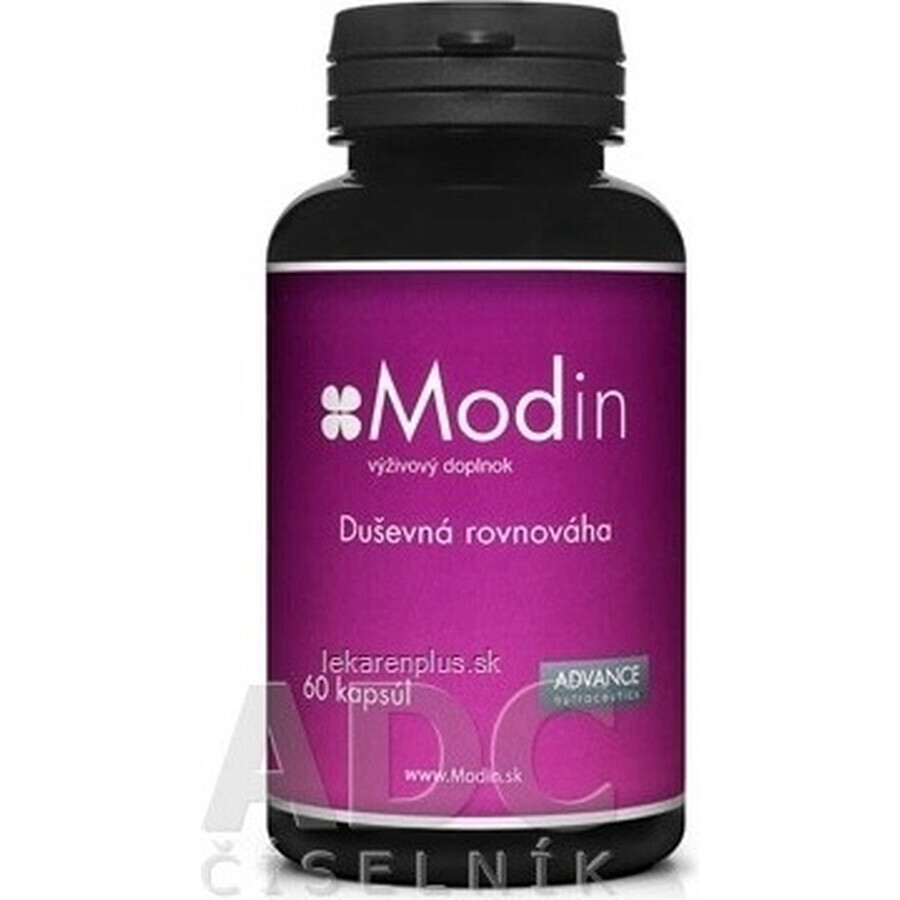 Modin 60 cápsulas - equilibrio mental 1×60 cps, complemento alimenticio