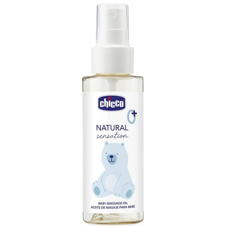 CHICCO Ulei de masaj Natural Sensation 100ml, 0m+ 1×100 ml, ulei de masaj
