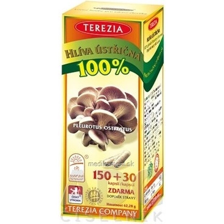 TEREZIA SETAS HONGOS 1×180 cps, complemento alimenticio