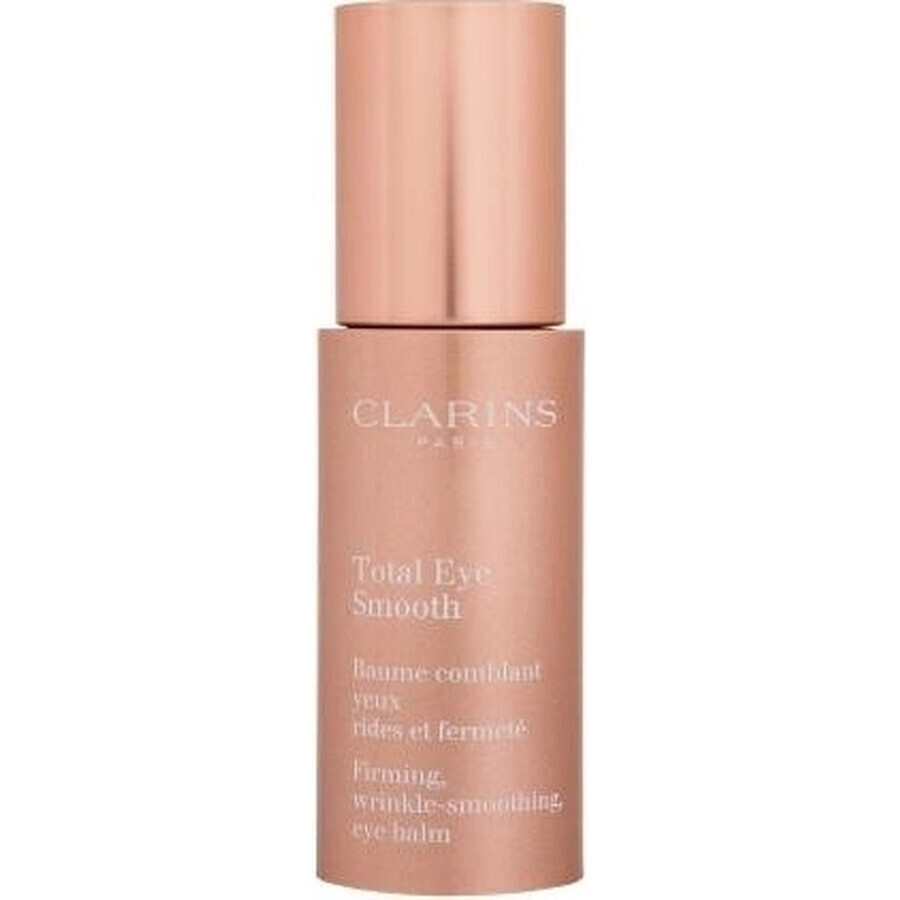 Clarins Total Eye Smooth Bálsamo Contorno de Ojos Reafirmante 1×15 ml, Bálsamo Contorno de Ojos, Clarins