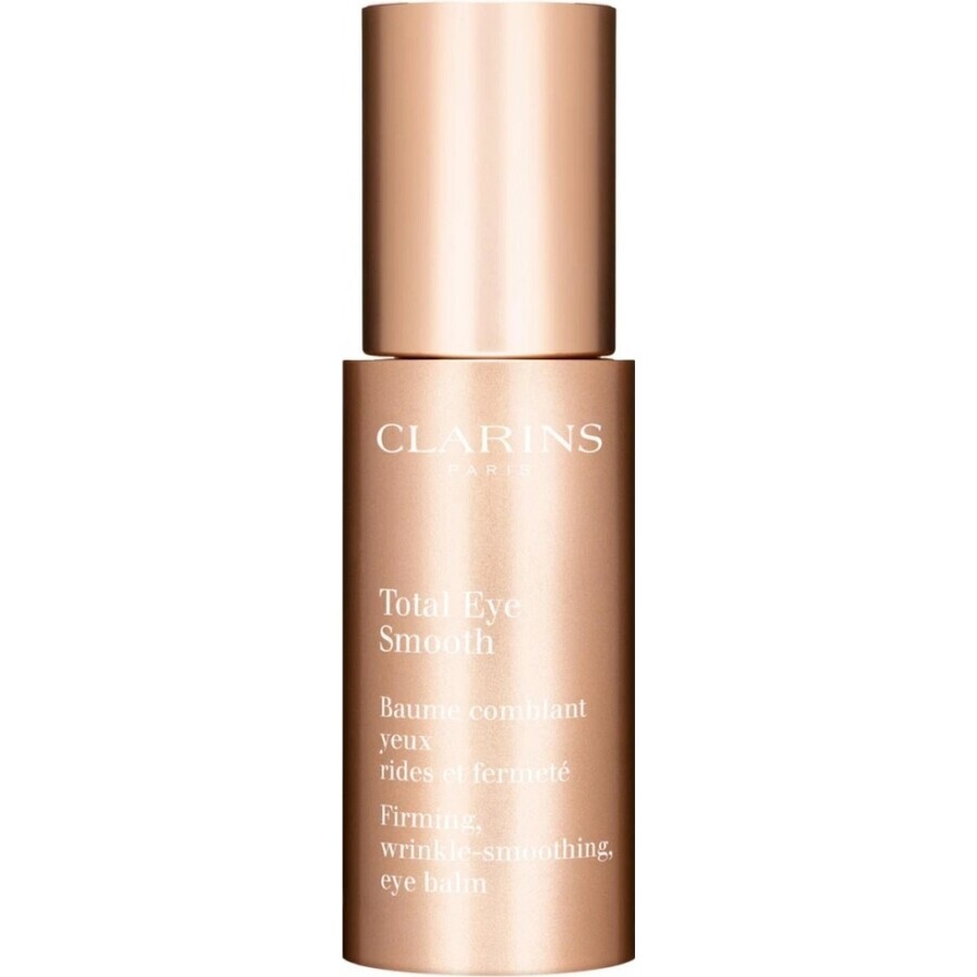 Clarins Total Eye Smooth Bálsamo Contorno de Ojos Reafirmante 1×15 ml, Bálsamo Contorno de Ojos, Clarins