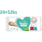 Pampers Sensitive Caja Toallitas Sin Plástico 24x52pcs 24×52 pcs