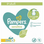 Pampers Sensitive Caja Toallitas Sin Plástico 24x52pcs 24×52 pcs