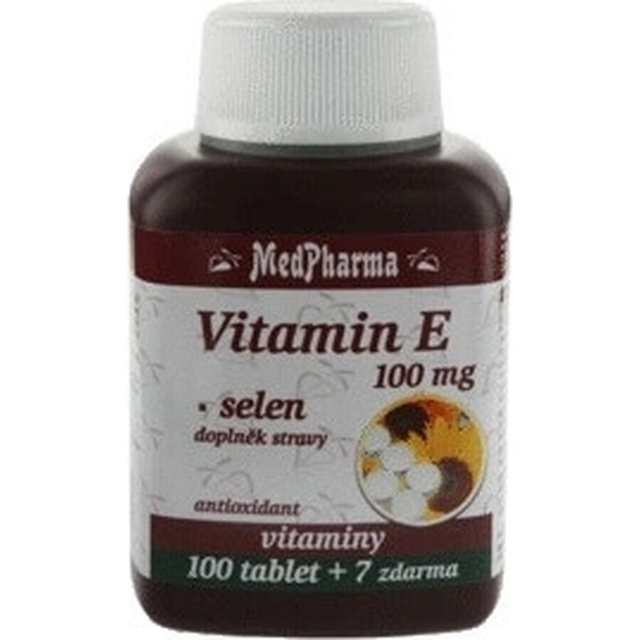 MedPharma VITAMIN E 100 1×107 cps, food supplement