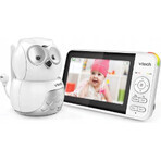 VTECH BM5550-OWL, baby video baby sitter Búho con pantalla de 5" y cámara giratoria 1×1pc, baby sitter