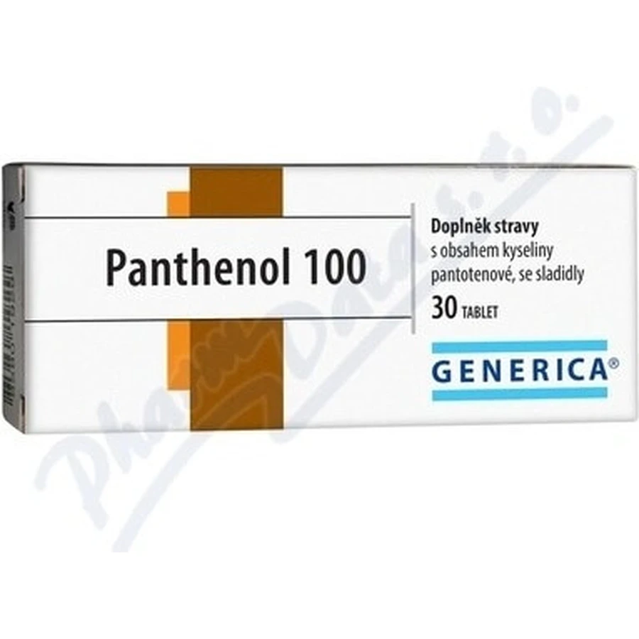 GENERICA Panthenol 100 1×30 tbl, food supplement