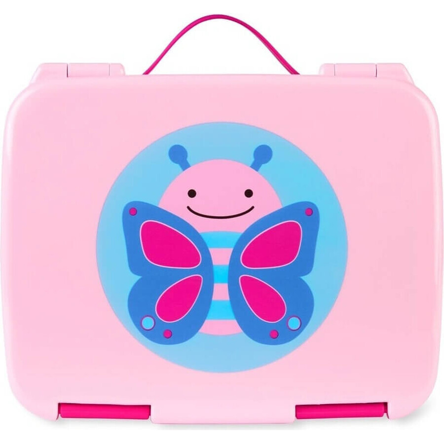 SKIP HOP Zoo Lunchbox Bento Vlinder 3r+ 1×1 stuks, lunchbox