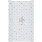 CEBA Estera de recambio de 2 caras con tablero macizo (50x80) Comfort Stars gris claro 1×1 ud.