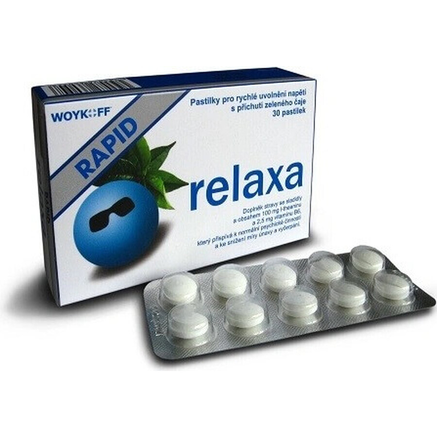 relax RAPID - Pastillas Woykoff 1x10 unid.