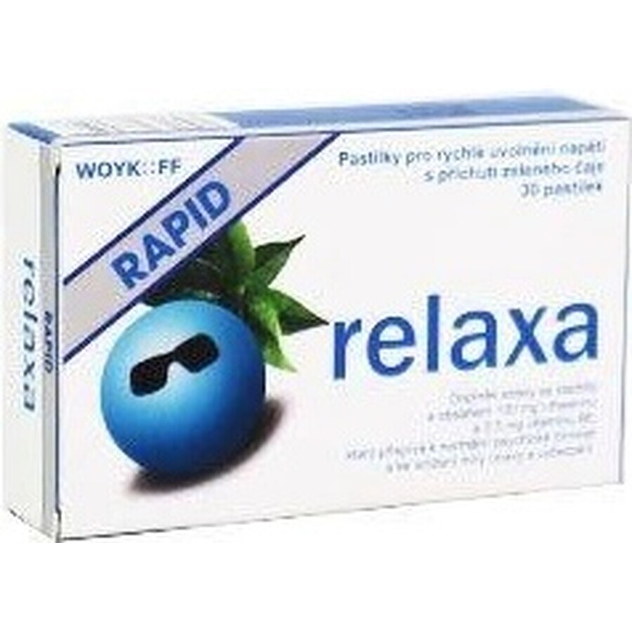 relax RAPID - Pastillas Woykoff 1x10 unid.