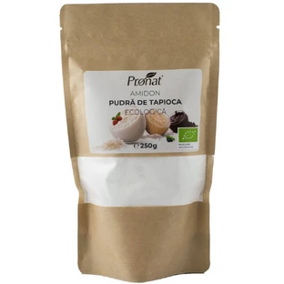 Almidón de tapioca ecológico en polvo, 250 gr, Pronat