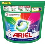 Ariel All-in-1 PODS Color, Cápsulas de Gel de Lavado, 44 Wash 1×44pcs, Cápsulas de Gel de Lavado