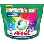 Ariel All-in-1 PODS Color, Cápsulas de Gel de Lavado, 44 Wash 1×44pcs, Cápsulas de Gel de Lavado