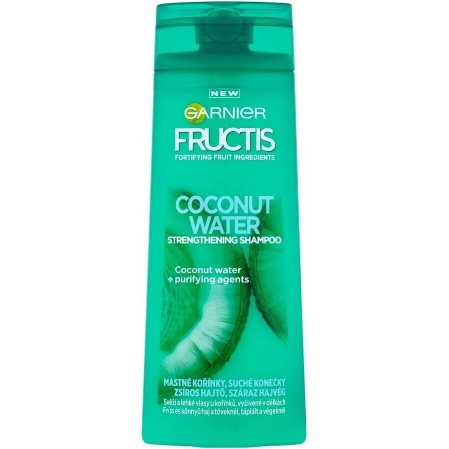 GARNIER GARNIER FRUCTIS AGUA DE COCONA champú 1×250ml, champú para el cabello