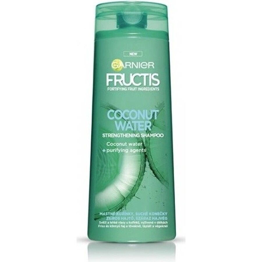 GARNIER GARNIER FRUCTIS AGUA DE COCONA champú 1×250ml, champú para el cabello