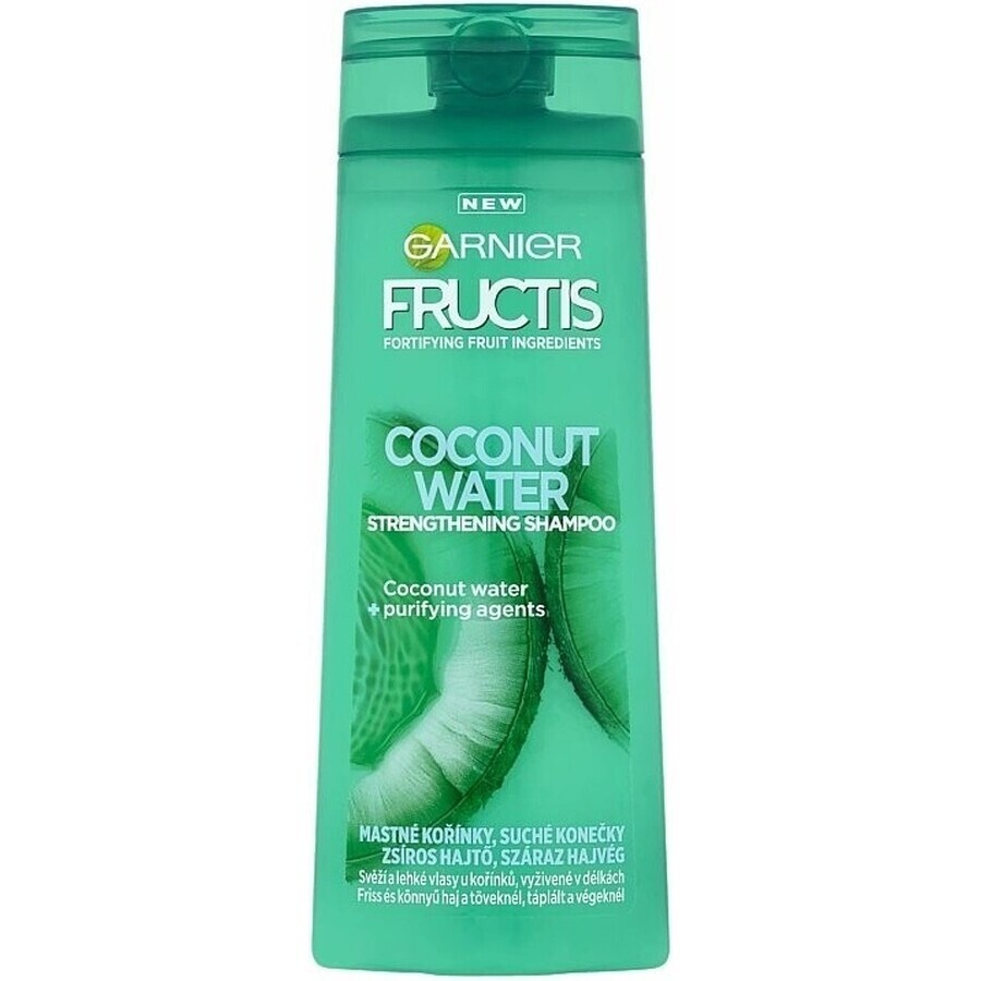 GARNIER GARNIER FRUCTIS AGUA DE COCONA champú 1×250ml, champú para el cabello