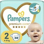 Pampers Premium MBP S2 224 Stück (4-8kg) 1×224 Stück Windeln