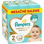 Pampers Premium MBP S2 224 Stück (4-8kg) 1×224 Stück Windeln