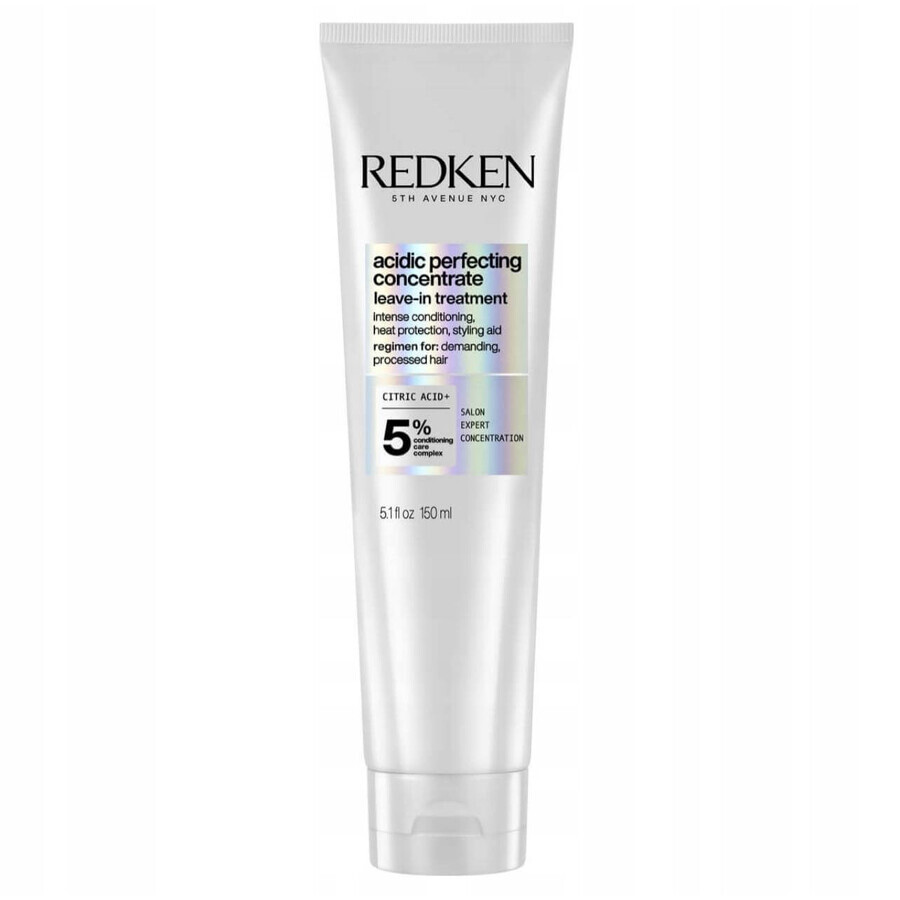 Redken Rinseless Hair Strengthening Care ACIDIC Concentrado Perfeccionador 1×150 ml, cuidado del cabello