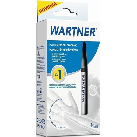 Wartner Wart Removal Pen 1×1 ud, fácil eliminación de verrugas