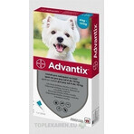 Advantix Spot-on para perros de 4 a 10 kg (4 pipetas) 4x1 ml