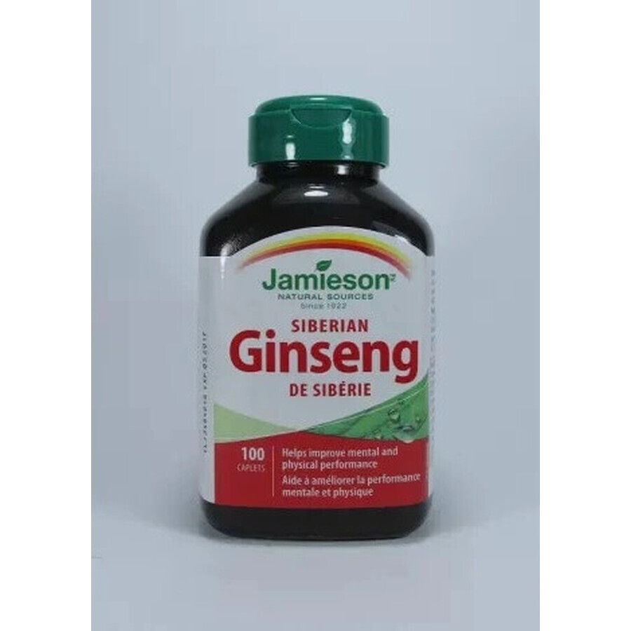 JAMIESON Siberian Ginseng 650 mg 1×100 tbl, ginseng