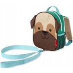 SKIP HOP Zoo Rucsac cu lesă de siguranță Puggle 1+ 1×1 buc, rucsac