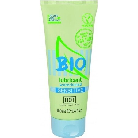 Lubricante caliente Bio Sensitive M 1×100 ml, gel lubricante